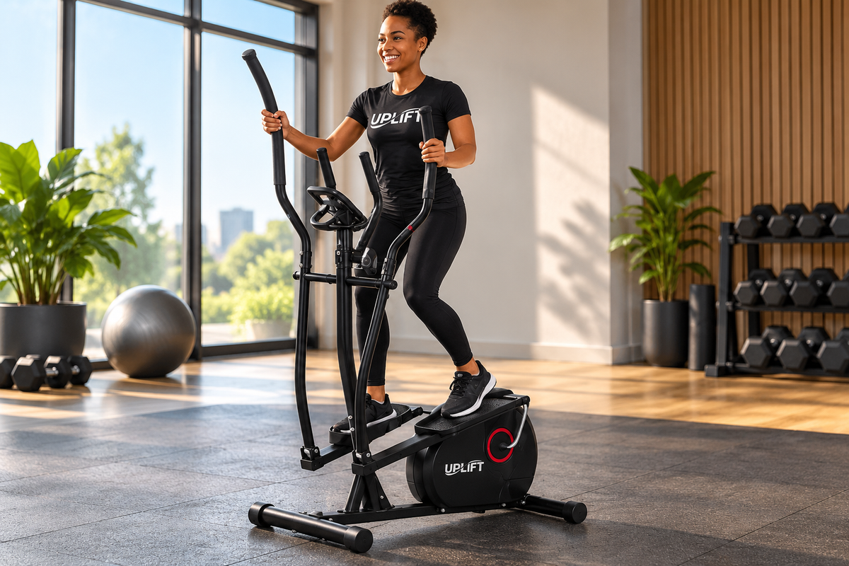 Uplift Magnetic Elliptical Cross Trainer with Heart Rate Monitor - UGE014