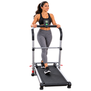 Uplift Foldable Manual Walking Treadmill with Adjustable Handrail – UGE016