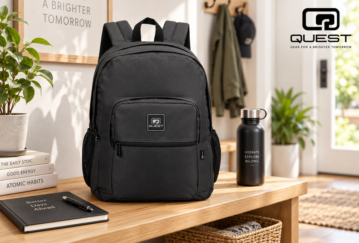 Quest QT-9209-BK Bobby 27L Backpack Black