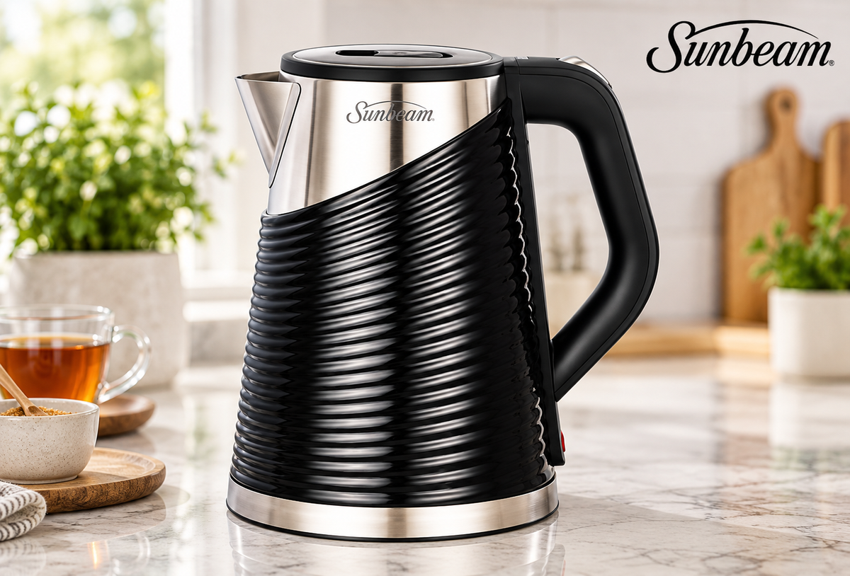 Sunbeam 1.8L Cool Touch Kettle - Black SSK-1800B