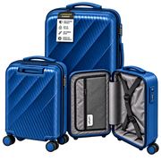 Uplift 3-Piece Hard-Shell Luggage Set with Spinner Wheels and TSA Lock