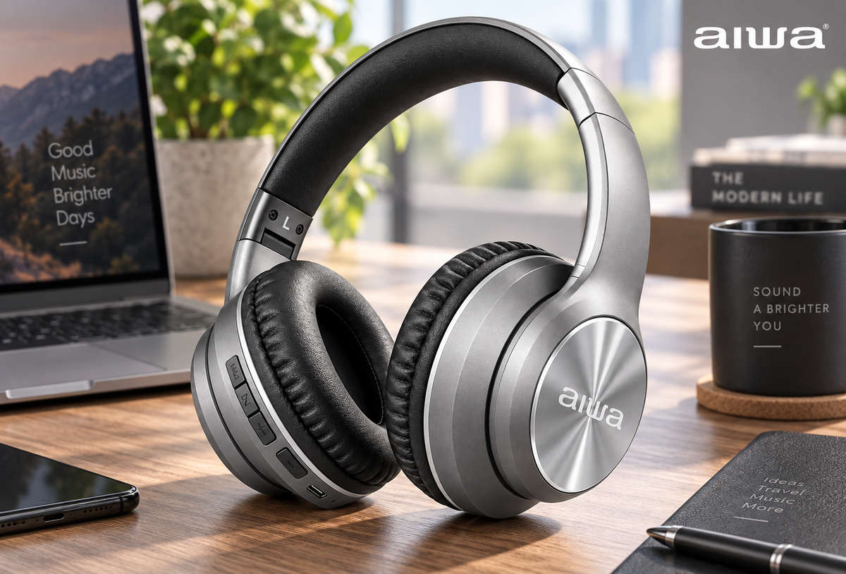 AIWA AW-16 Wireless Stereo Bluetooth Headphones
