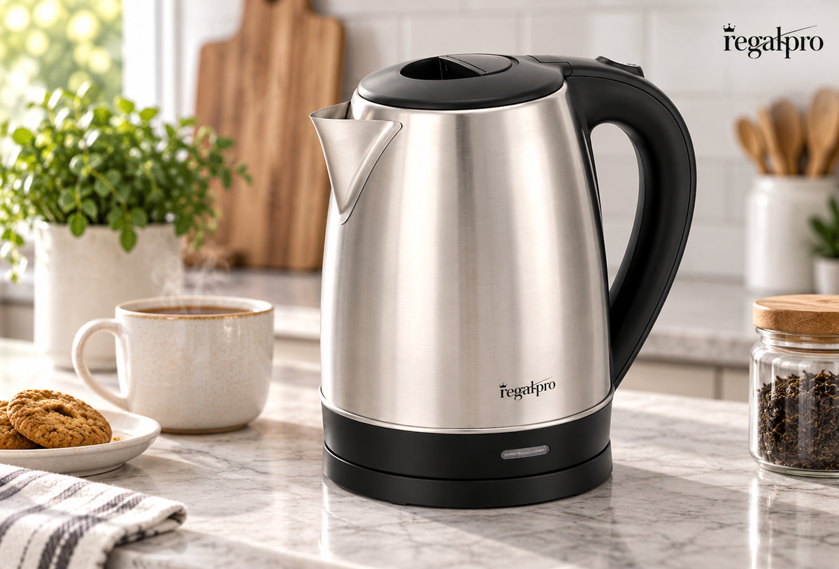 Regal Pro RP-K1-7501 1.7L Stainless Steel Kettle