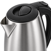 Regal Pro 1.7L Stainless Steel Kettle Black & Silver