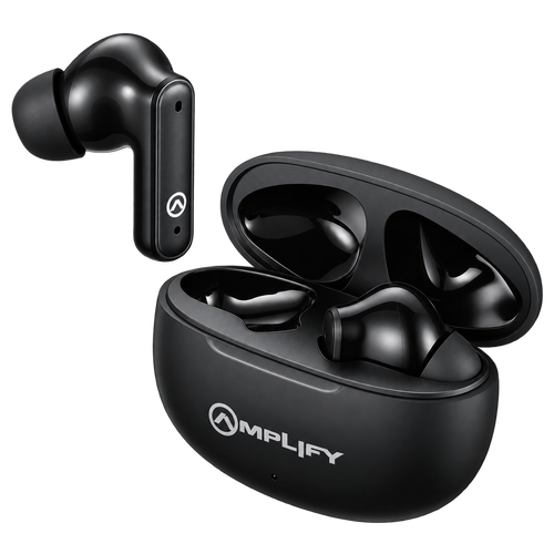 Amplify True Connection True GO Series Wireless Earphones PDQ Stemmed - Black