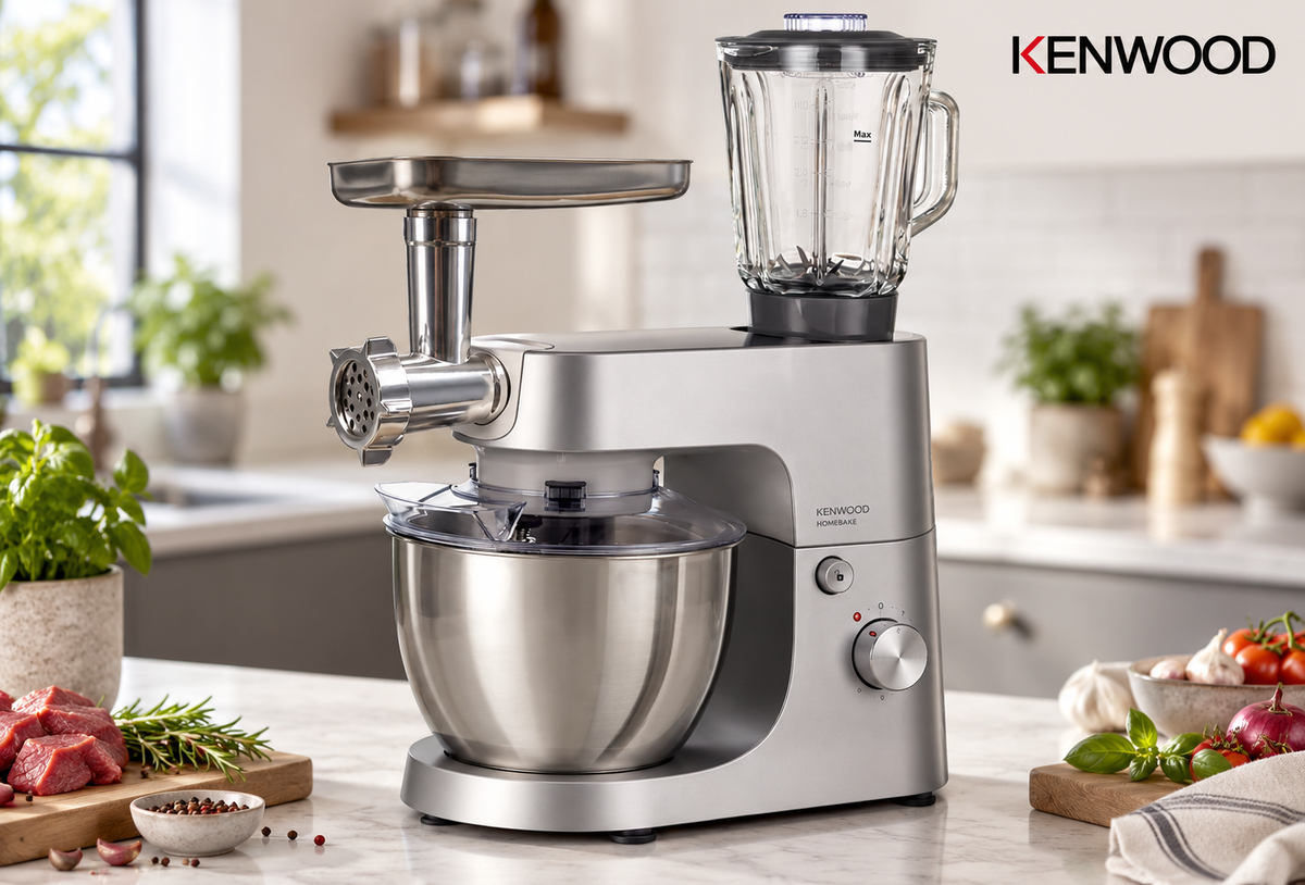 Kenwood KHH01.220SI HomeBake Stand Mixer with Blender