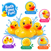 Baby Boo Squirter Toys Duck Set 3 Piece