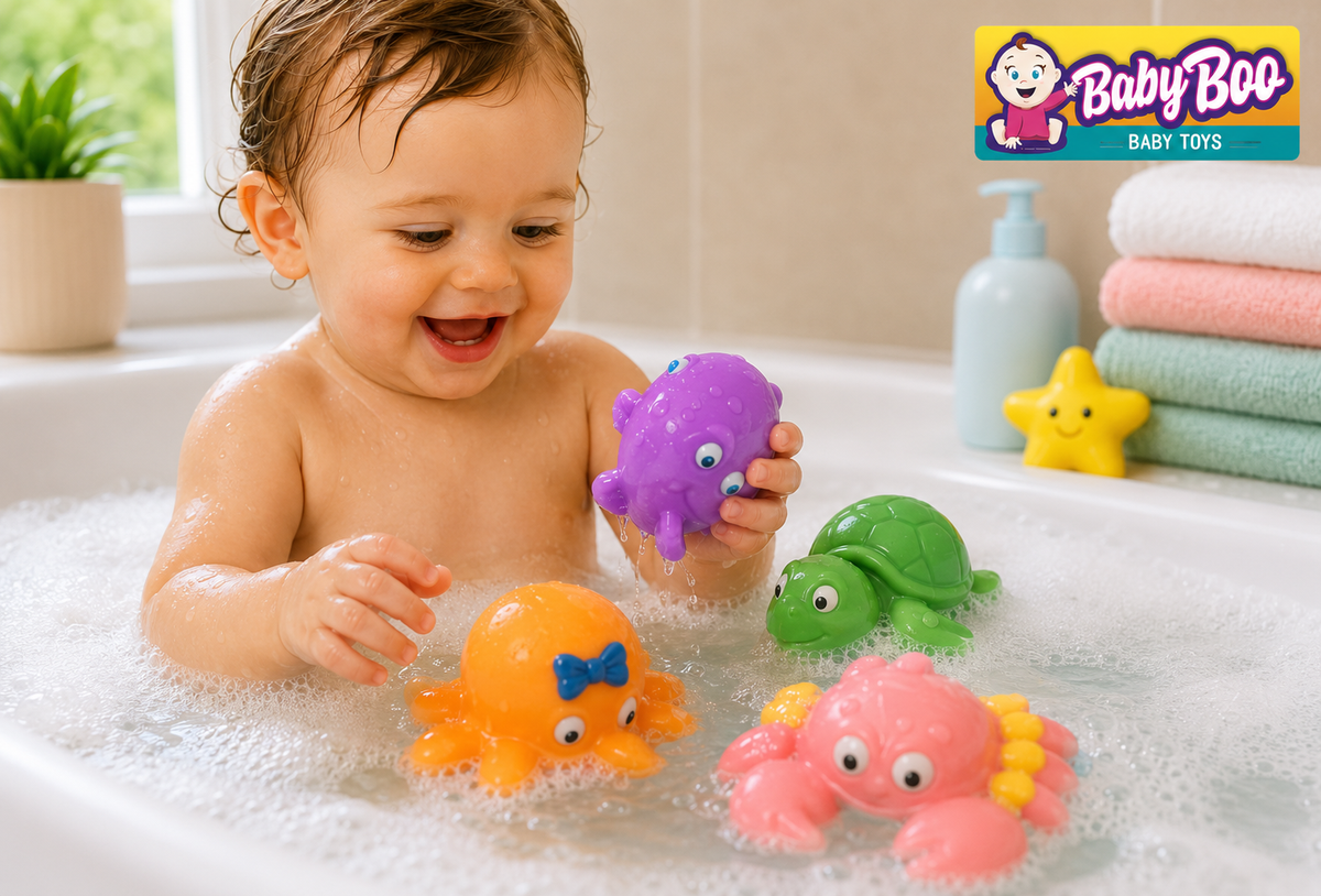 Baby Boo Animal Squirter Toy Set - 4 Piece