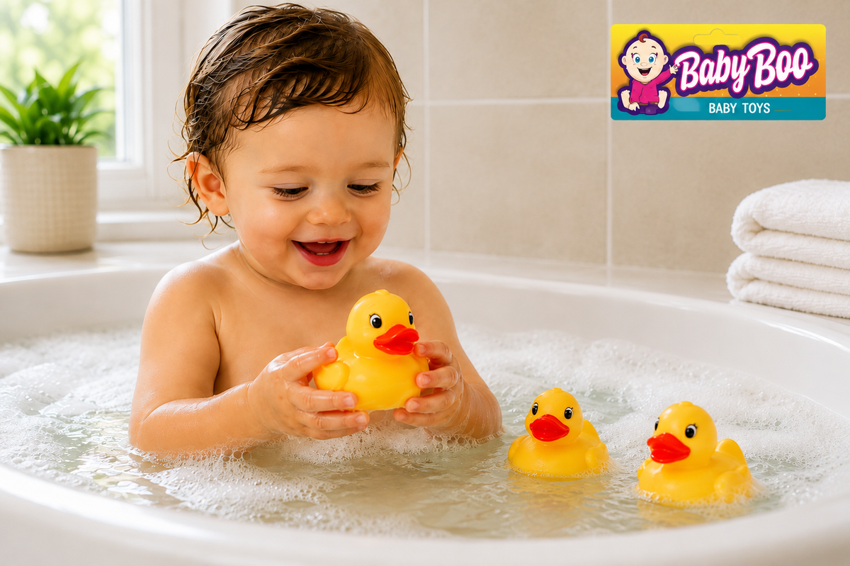 Baby Boo Squirter Toys Duck Set 3 Piece