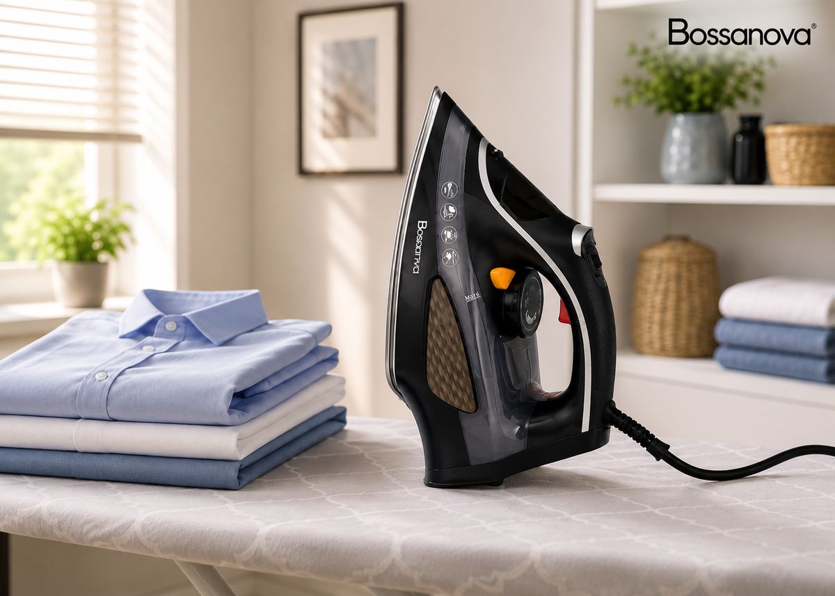 Bossanova Steam Iron 2000W Black
