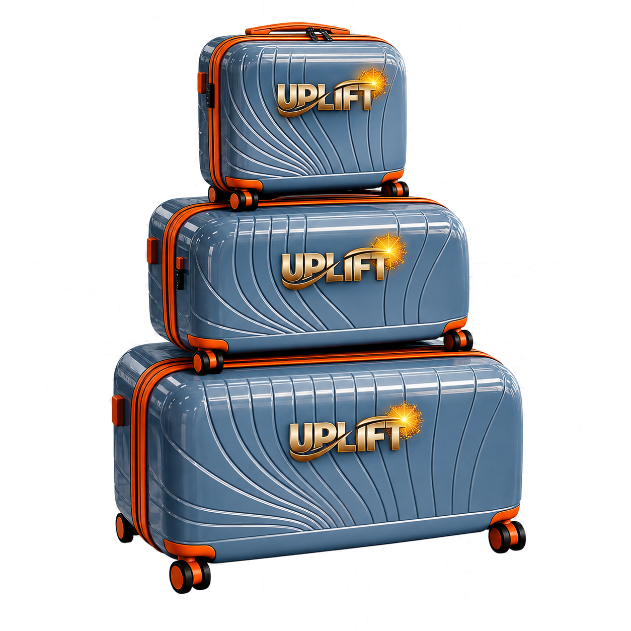 Uplift 3 Piece Travel Luggage Set